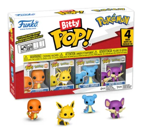 Funko Bitty POP Pokémon: 4-Pack Series 2