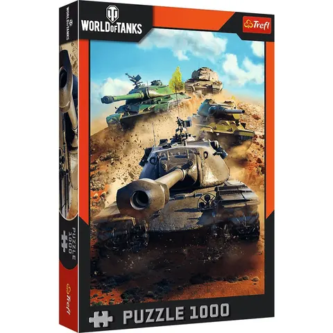 Puzzle 1000 World of Tanks: Czołgi w boju