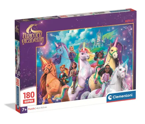 Puzzle 180 Super. Unicorn Academy