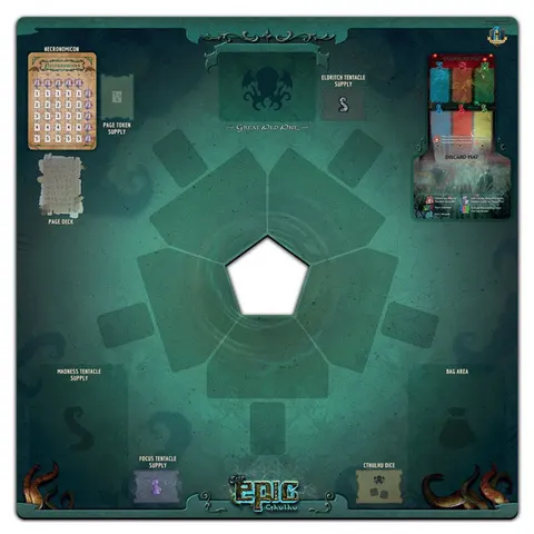 Tiny Epic Cthulhu: Game Mat (Retail Packed)