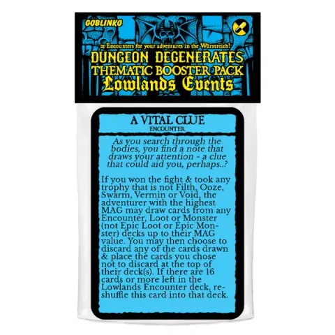 Dungeon Degenerates: Lowlands Events - Booster