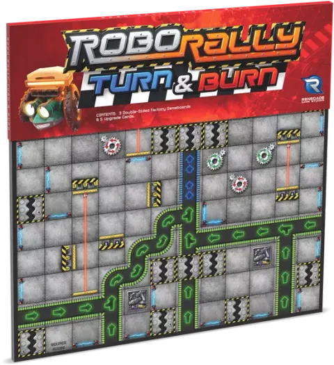 Robo Rally: Turn & Burn