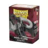 Koszulki na karty Dragon Shield Matte - Non-Glare Blood Red (63x88 mm) 100 sztuk