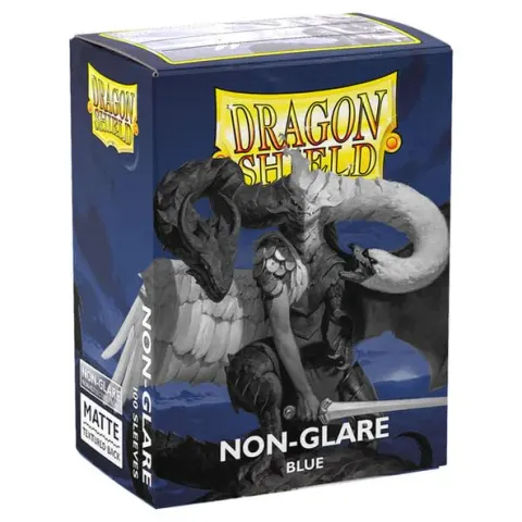 Koszulki na karty Dragon Shield Matte - Non-Glare Blue (63x88 mm) 100 sztuk