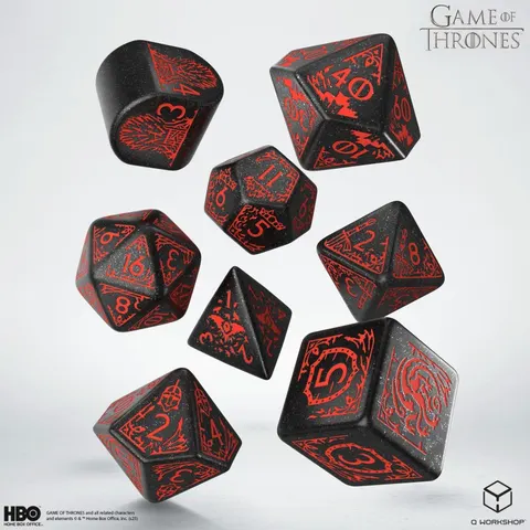 Gra o Tron - Zestaw Kości - Targaryen