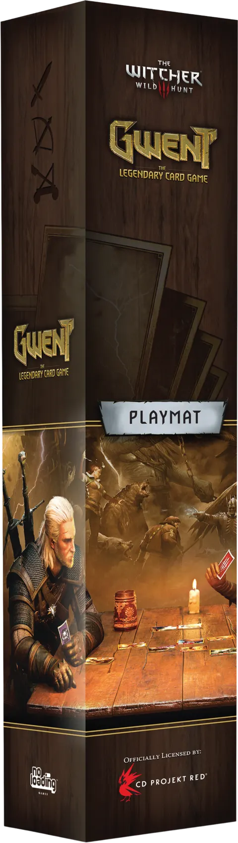 Gwint: Legendarna gra karciana - Playmat - Generic Wood