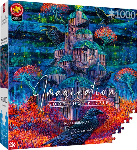 Puzzle 1000 Twierdza Pani Kruków, Roch Urbaniak