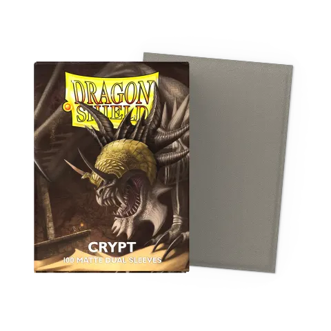 Koszulki na karty Dragon Shield: Matte Dual - Crypt - 100 sztuk
