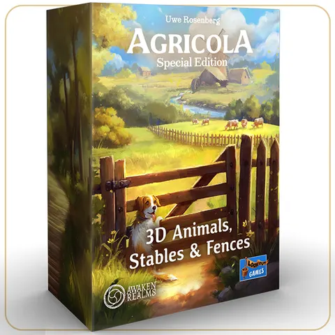 Agricola: Trójwymiarowe zwierzęta, stajnie i płoty