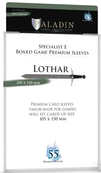 Koszulki na karty Paladin - Lothar 105x150 mm
