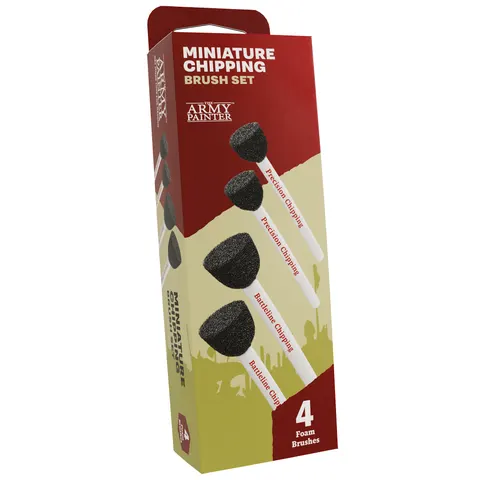 Army Painter: Miniature Chipping Brush Set