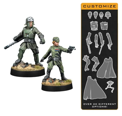 Star Wars: Legion 2.0 - Customizable Imperial Officer & Agent