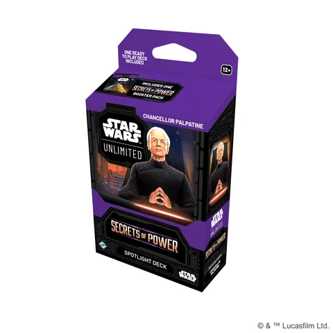 Star Wars: Unlimited - Secrets of Power - Chancellor Palpatine Spotlight Deck
