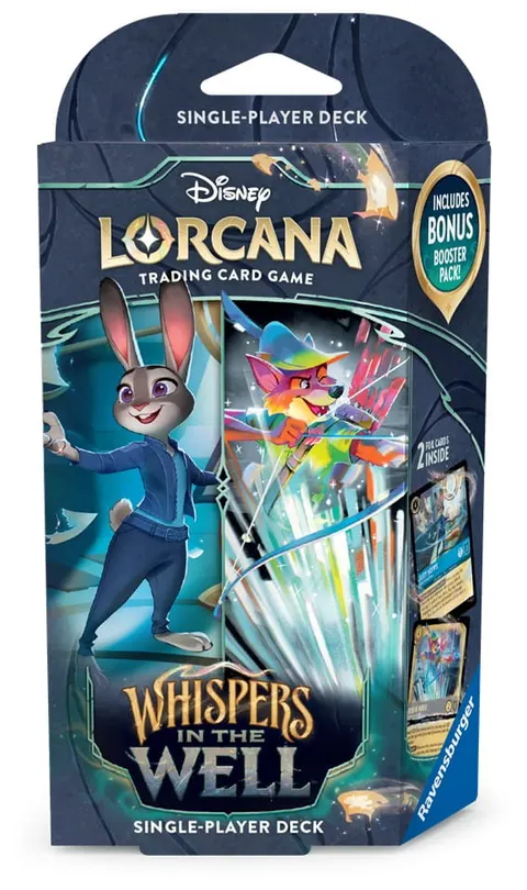 Disney Lorcana TCG: Whispers in the Well - Starter Deck - Sapphire and Steel
