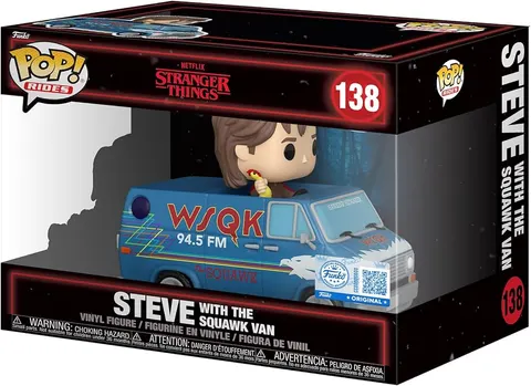 Funko POP Stranger Things: Steve with Squawk Van