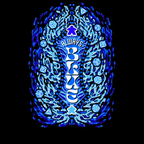 T-shirt: Blue - damski S