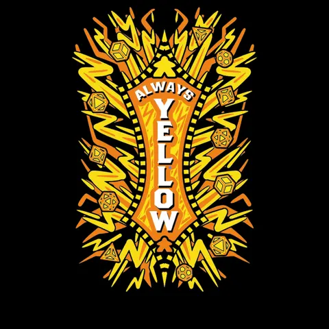 T-shirt: Yellow - damski M
