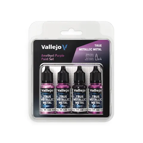 Vallejo: True Metallic Metal - Amethyst Purple Paint Set