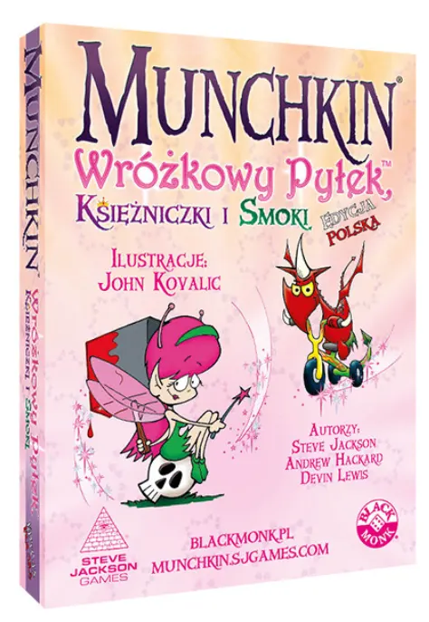 Munchkin - Wróżkowy Pyłek, Księżniczki i Smoki