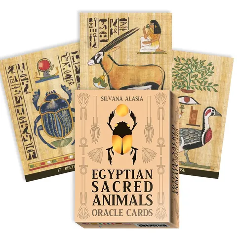 Karty wyroczni: Egyptian Sacred Animals Oracle