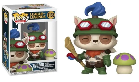 Funko POP League of Legends: Teemo with Mushroom