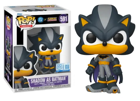 Shadow As Batman 591 DC x Sonic Funko POP! Vinyl
