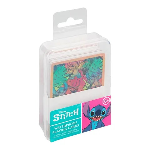 Wodoodporne karty do gry Disney - Stitch