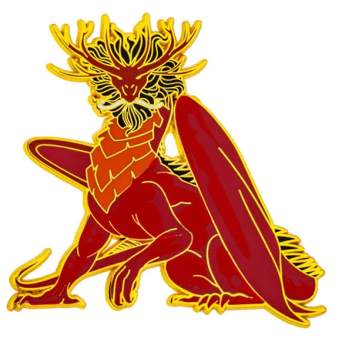 Klips Quest's Reward Fine Art Class Pins - Royal Dragon