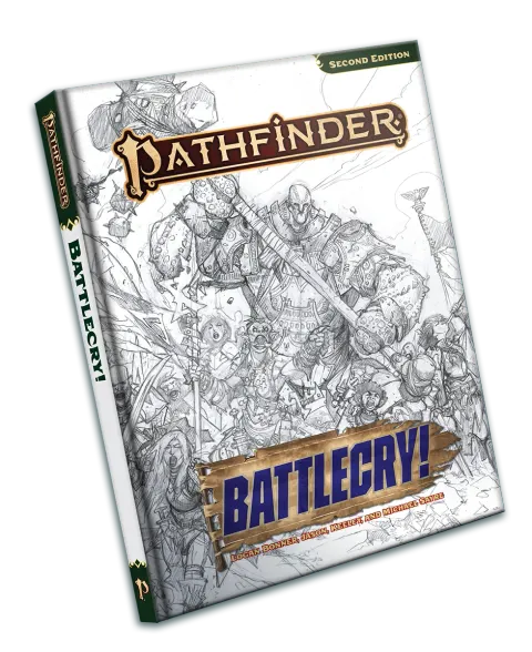 Pathfinder RPG: Battlecry! Sketch Cover
