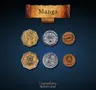 Legendary Metal Coins - Manga