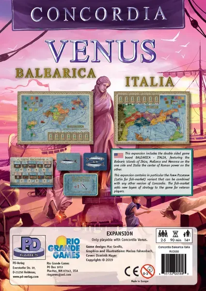 Concordia Venus: Balearica / Italia