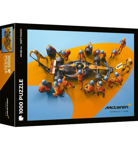Puzzle 1000 Formuła 1 McLaren, World Record Fastest Pit Stop