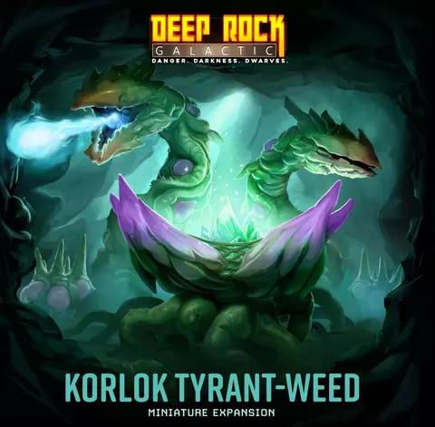 Deep Rock Galactic: Korlok Tyrant-Weed Miniature Expansion