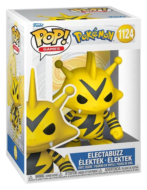 Electabuzz 1124 Pokemon Funko POP! Vinyl