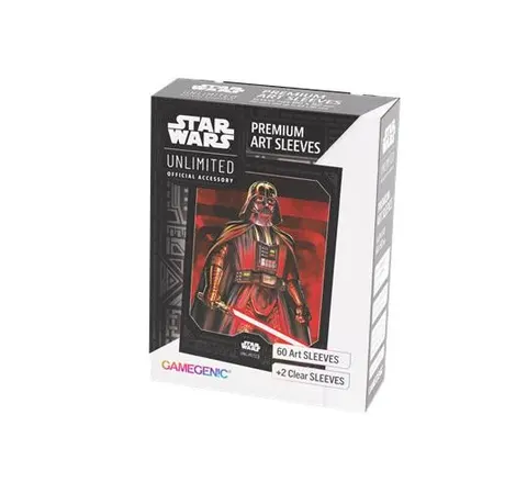 Koszulki na karty Gamegenic: Star Wars Unlimited Card Game - Premium Art Sleeves - Darth Vader Unstoppable
