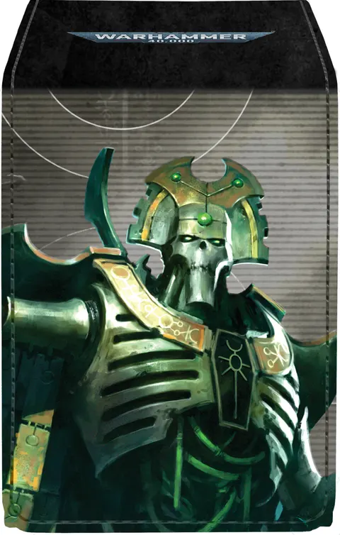 Pudełko na karty Ultra-Pro: Warhammer 40,000 - Necron Codex Aligned - Alcove Flip