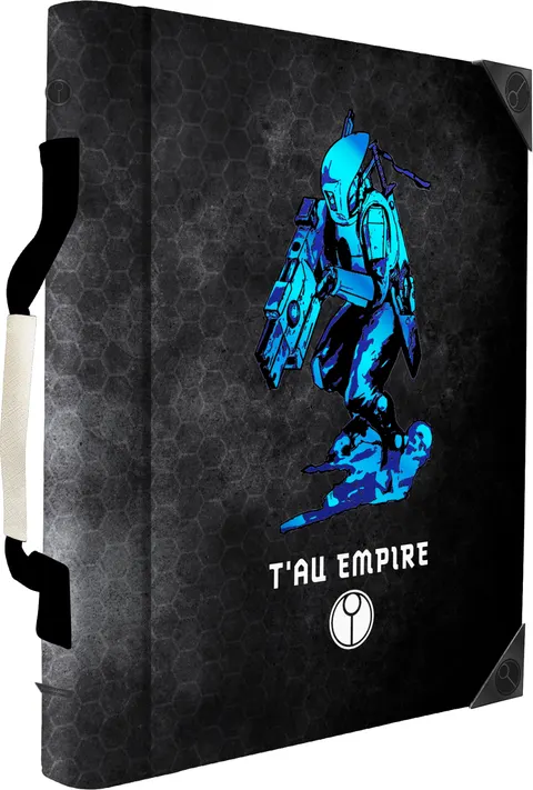 Etui Ultra-Pro: Warhammer 40,000 - T'au Empire Codex Aligned - Codex Book Folio - Debossed & Printed