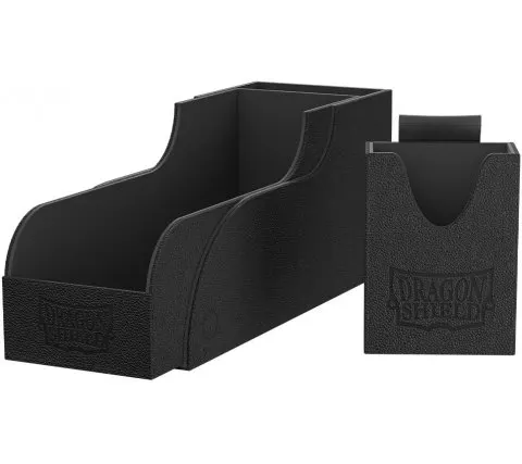 Pudełko Dragon Shield Nest+ 300 Deck Box Black/Black