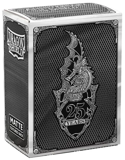 Koszulki na karty Dragon Shield: Matte Brushed Art - 25th Anniversary - 100 sztuk