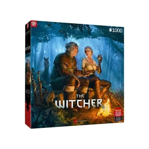Puzzle 1000 The Witcher (Wiedźmin) - Journey of Ciri