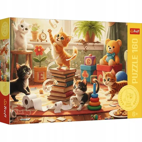 Puzzle 160 Kocie psoty