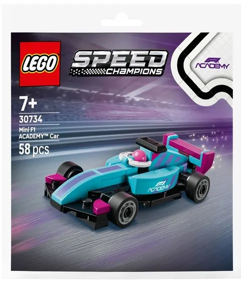 LEGO Speed Champions 30734 Mały bolid F1 ACADEMY