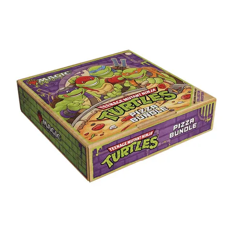 Magic the Gathering Teenage Mutant Ninja Turtles Pizza Bundle