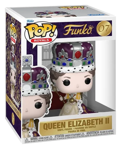 Funko POP Royals: 100th Queen Elizabeth II (Coronation)