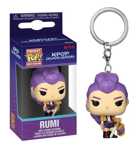 Funko POP K-Pop Demon Hunters: Keychain - Rumi