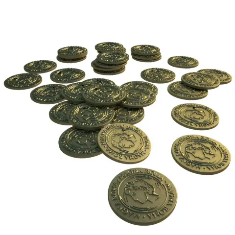 Magna Roma: Zestaw metalowych monet