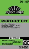 Koszulki na karty Sleeve Kings Perfect Fit Premium Magnum 65x100mm 55 sztuk