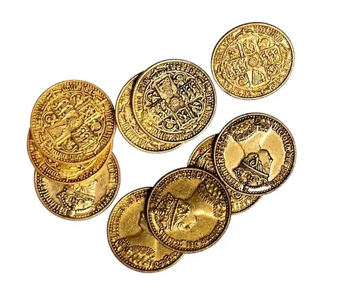 Coalitions metal coins set