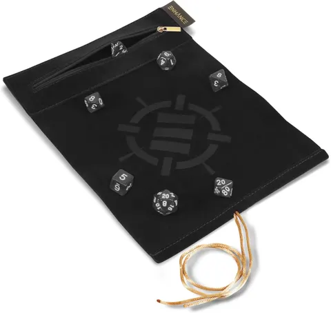 Enhance - Tabletop Roll on a Scroll Bag (etui + zestaw kości) - Black