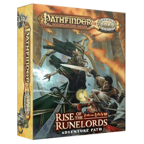 Pathfinder for Savage Worlds: Rise of the Runelords Boxed Set